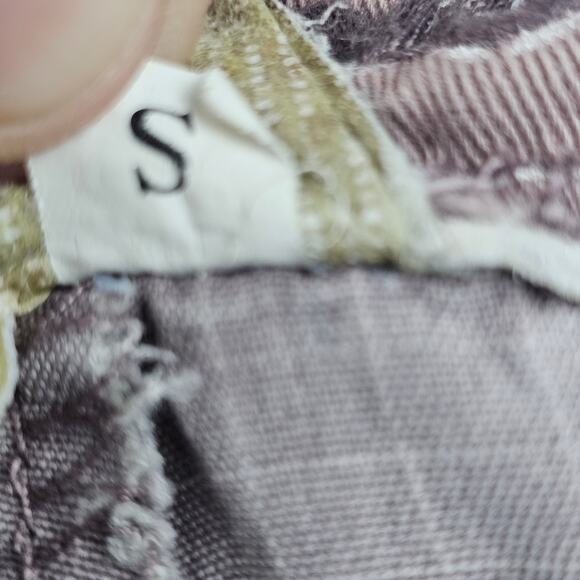 Vintage Da Nang Cargo Pants Womens Small Y2K Camo Parachute Tactical Streetwear - Picture 7 of 10